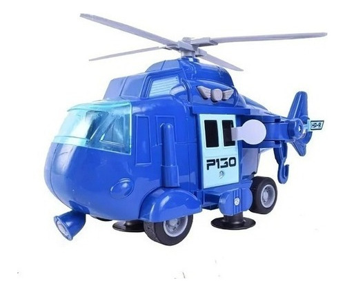 Helicoptero De Rescate Con Luz Y Sonido 3634