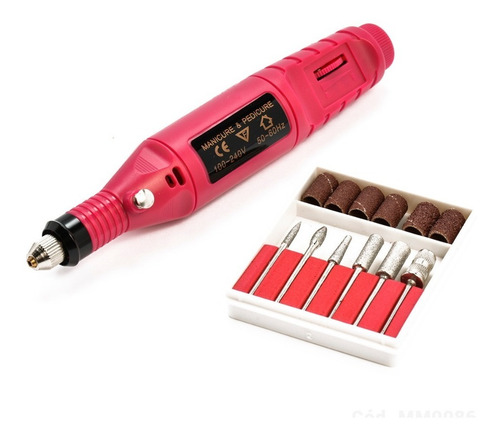 Imagem 1 de 7 de Lixa Elétrica Unha Gel Acrigel Pronta Entrega Mini Lixa