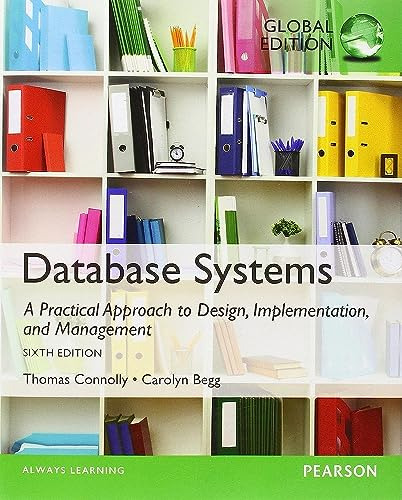 Libro Database Systems: A Practical Approach To Design, Impl