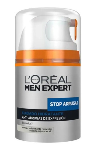 Crema Facial L'oréal Men Expert Stop Arrugas 50 Ml