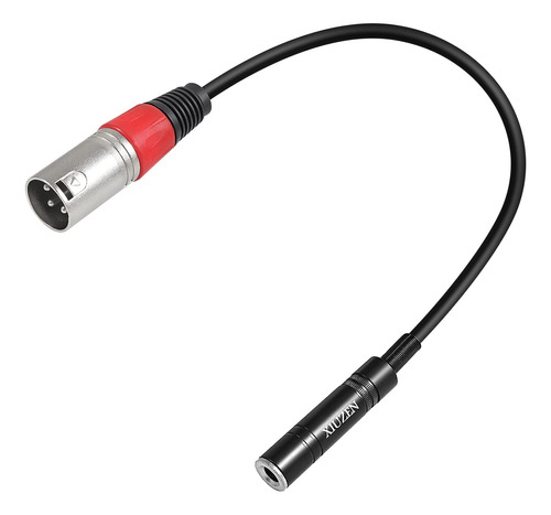 Cable Xlr 1 4  Adaptador Equilibrado Hembra Macho Un