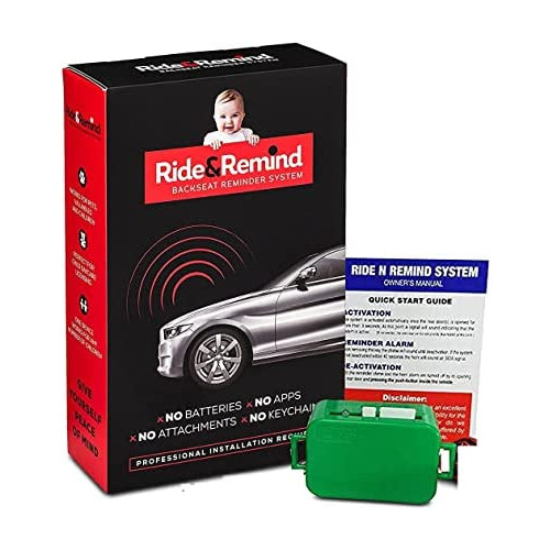 Car Alarm - Back Seat Reminder System - Baby Car Seat R...