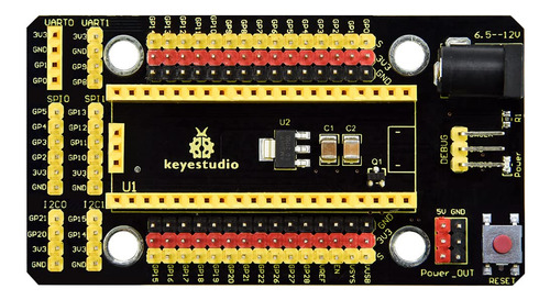 Keyestudio Raspberry Pi Pico Io Shield Para Tablero De Desa.