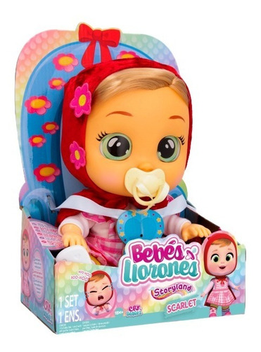 Cry Babies Muñeca Storyland Scarlet Bebés Llorones Wabro