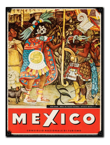 #33 - Cuadro Vintage 30 X 40 / No Chapa México Poster Afiche