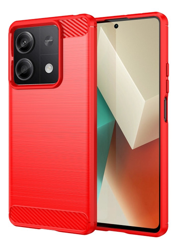 Funda Cepillada Para Xiaomi Poco M6 Pro/redmi 12