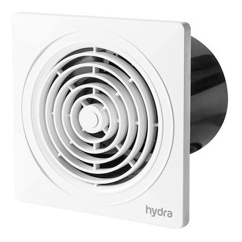 Extractor De Aire Hydra Hy-vf100a 100mm Blanco Cocina Baño