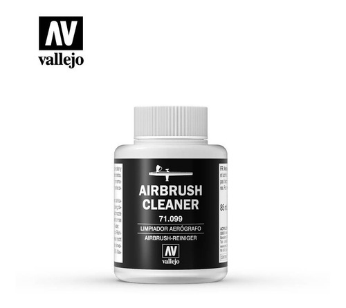 Airbrush Cleaner Vallejo 71099 85ml Vallejo Modelismo
