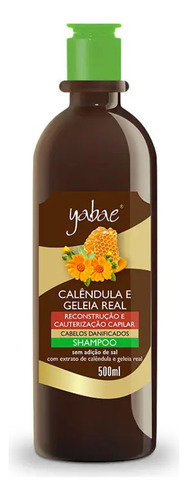 Shampoo Calêndula Com Geleia Real 500ml Yabae