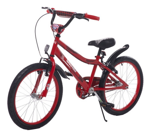 Bicicleta Rueda Ancha Inflable Rodado 20 Fat Bike Max You Color Rojo