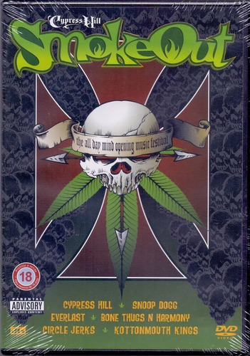 Dvd Smokeout - Cypress Hill, Snoop Dogg, Everlast - 2dvds 