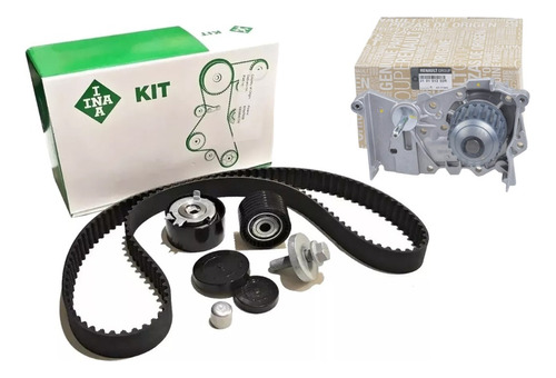 Kit Distribucion Ina Renault Clio 2 1.6 K4m + Bomba Original