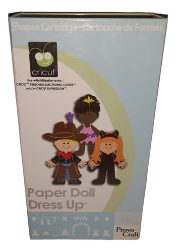 Cricut Cartucho Paper Doll Dress Up