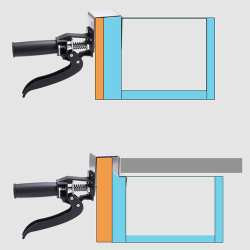 For Cajón Instalación Frontal Canter Pinza De Curva Pequeña