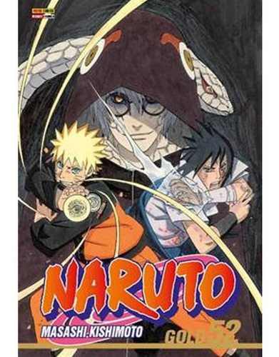Livro Naruto Gold Vol. 52