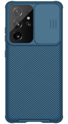 Funda Nillkin Camshield Pro para el Galaxy S21 Ultra, color azul