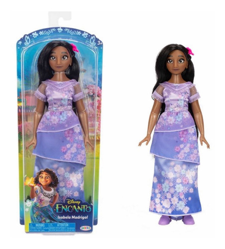 Muñeca Encanto Isabela Madrigal Disney 28 Cm Original