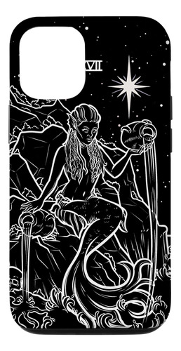 iPhone 12/12 Pro La Tarjeta Star Tarot Halloween Spooky Merm