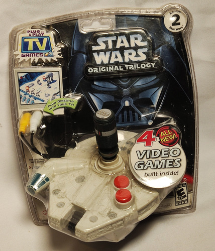 Star Wars Trilogy Tv Games Plug & Play 2006 Jakks Paciffic (Usado)