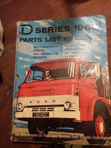 Catalogo Camion Ford Serie D 1965