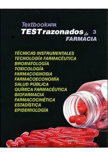 Test Razonados 3 De Farmacia, De Vv. Aa.. Editorial Marban Libros En Español