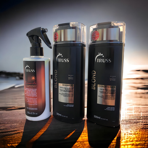 Kit TRUSS Blond & Miracle Summer Trio 3 Produtos