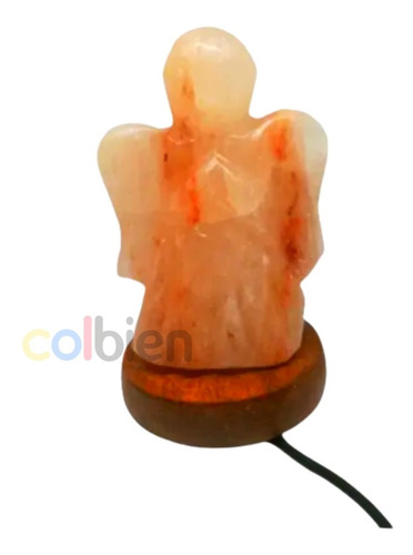 Lampara De Sal Rosa Del Himalaya Usb Con Luz Led De Colores