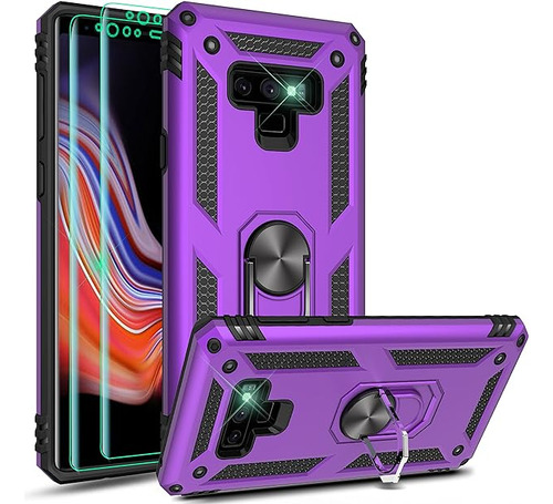 Funda Para Galaxy Note 9 Con 2 Piezas Protector De Pantalla