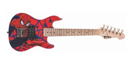 Guitarra Infantil Homem Aranha Marvel Kids Spider Man Phx