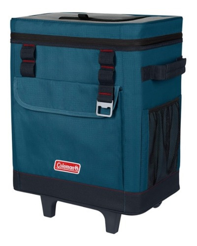 Imagen 2 de 9 de Conservadora Bolso Térmico Con Ruedas Coleman 42 Cans