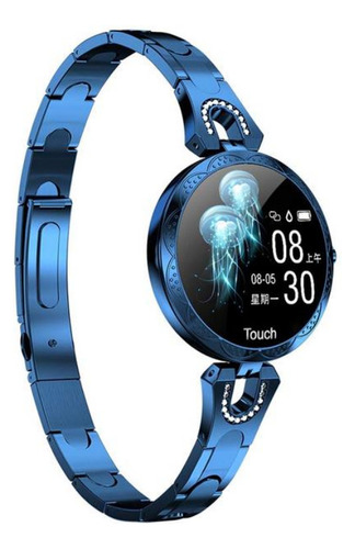 Smartwatch Ak15 Reloj Inteligent Dama Delux Metalico Magneti