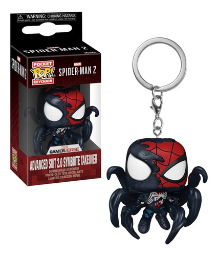 Funko Pop Pocket Keychain Advanced Suit Symbiote Takeover