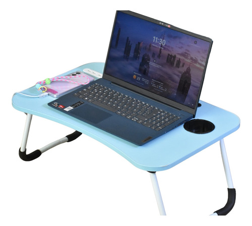 Mesa Plegable Portátil Para Laptop/cama Escritorio Multiusos