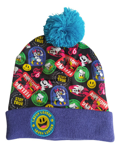 Gorro Niños Mickey And Friends Pompon Disney