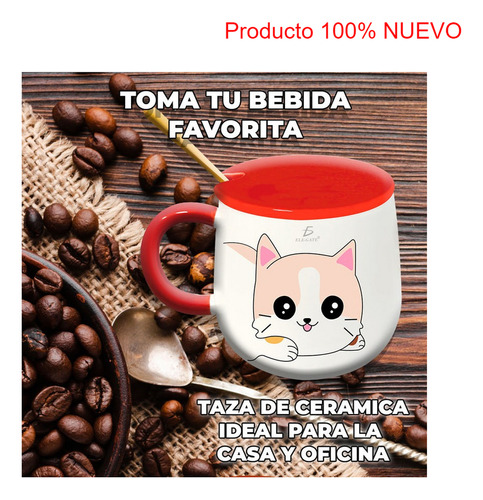 Taza De Ceramica De Gatito Figuras Diferentes Para Casa Y Of