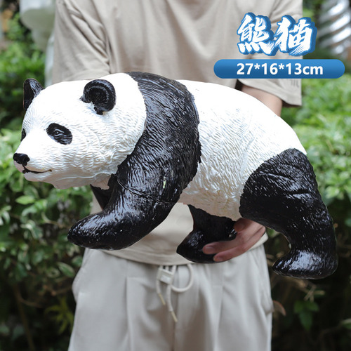 Juguete De Vinilo Zoo Animals Con Forma De Pandas, Elefantes