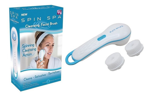 Cepillo De Limpieza Facial Exfoliante Spin Spa Facial De Tv