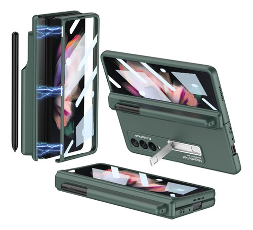 Funda De Cobertura Total Para Samsung Galaxy Z Fold3 5g