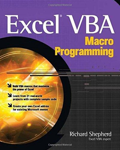 Programación De Macros Excel Vba