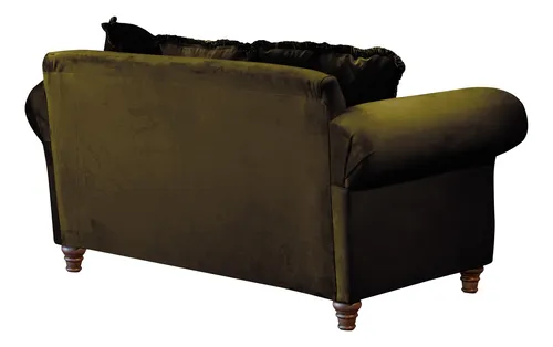 Sofa Rimini 2 Cuerpos Tela Velvet - Latam Home