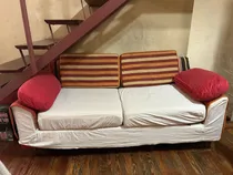 Comprar Sillón 2 Cuerpos Amo Mi Living Funda Tusor Excelente Calidad Beige Tusor