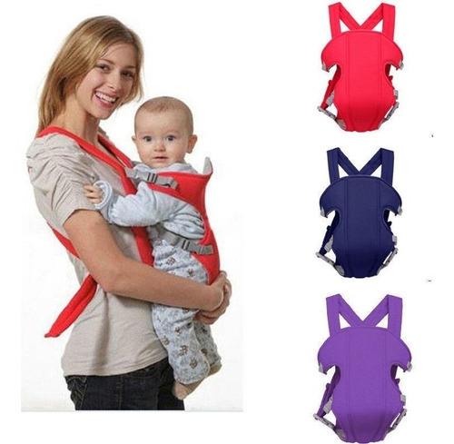 Mochila Fular Portabebe Cangurera Bebe Segura Ergonómica