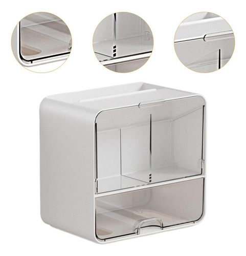 Mz Caja De Almacenamiento De Almohadillas De Algodón