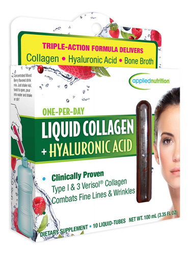 Applied Nutrition Colgeno Lquido + Cido Hialurnico (10 Unida