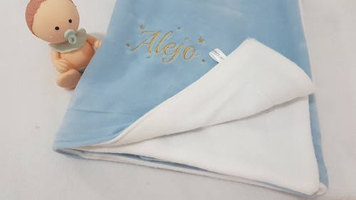 Mantas Reversibles Plush/polar Invierno Personalizado