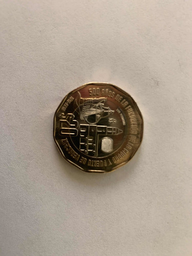 Moneda De 20 Pesos 500 Años De La Fundación De Veracruz