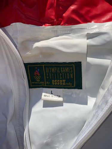 Campera De Lluvia Juegos Olímpicos 1996 Atlanta (Usado)