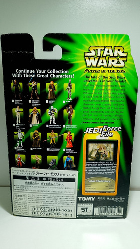 Star Wars Jar Jar Binks 10cm Hasbro Power Of The Jedi Coll2 (Usado)