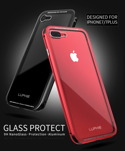Protector Bumper Funda Case iPhone 6 / 6s 7 / 8plus Aluminio