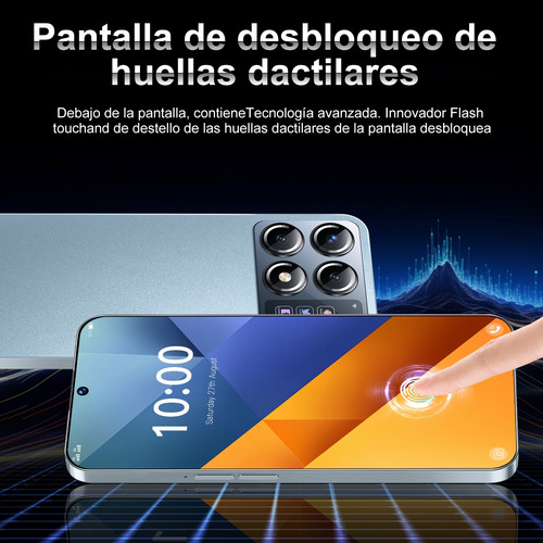 Android Celulares X7 Pro 6.6 Pulgadas Barato Ram2gb Y Rom16gb